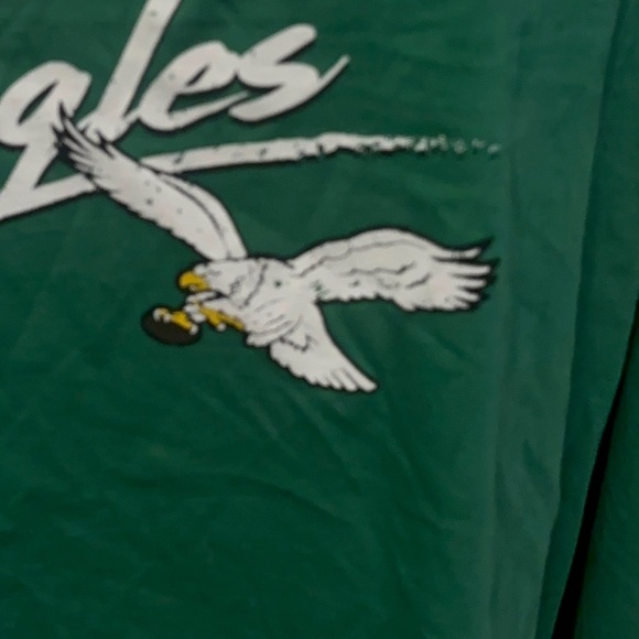 NFL Philadelphia Eagles Green Women's Sweatshirt - Picture 13 of 14